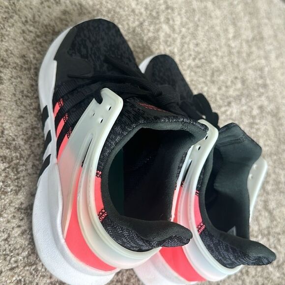 Adidas EQT Support ADV Primeknit Core Black Turbo White 7 - Picture 6 of 8